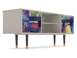 Mueble de TV - 170х69х48 cm - T2 - Charing Cross Bridge, Areia^ Móvel De Tv