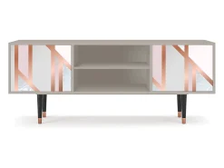 Móvel De Tv* Mueble de TV - 170х69х48 cm - T2 - Champagne Story, Areia Bege