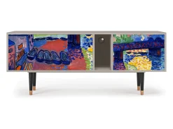 Mueble de TV - 170х69х48 cm - T1 - Charing Cross Bridge, Areia^ Móvel De Tv