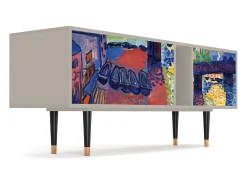 Mueble de TV - 170х69х48 cm - T1 - Charing Cross Bridge, Areia^ Móvel De Tv