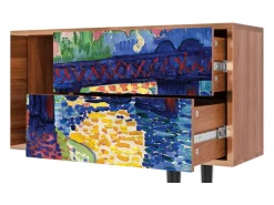 Mueble de TV - 170х69х48 cm - T1 - Charing Cross Bridge, Nogueira^ Móvel De Tv
