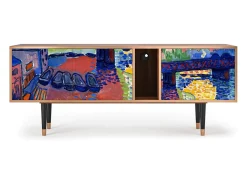 Mueble de TV - 170х69х48 cm - T1 - Charing Cross Bridge, Nogueira^ Móvel De Tv