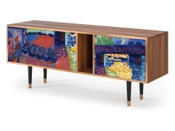 Mueble de TV - 170х69х48 cm - T1 - Charing Cross Bridge, Nogueira^ Móvel De Tv