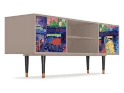 Mueble de TV - 170х69х48 cm - T2 - Charing Cross Bridge, Latte^ Móvel De Tv