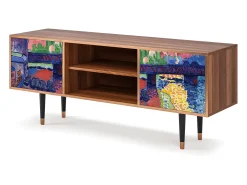 Online Mueble de TV - 170х69х48 cm - T2 - Charing Cross Bridge, Nogueira Castanho