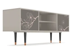 Móvel De Tv| Mueble de TV - 170х69х48 cm - T2 - Cherry Blossom, Areia Bege