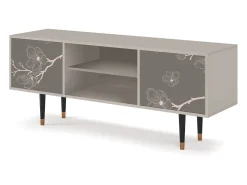 Móvel De Tv| Mueble de TV - 170х69х48 cm - T2 - Cherry Blossom, Areia Bege