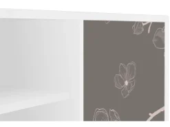 Móvel De Tv| Mueble de TV - 170х69х48 cm - T2 - Cherry Blossom, Branco Bege
