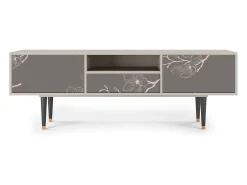 Móvel De Tv* Mueble de TV - 170х59х41 cm - T6 - Cherry Blossom, Areia Bege