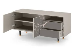 Mueble de TV - 125х56х41 cm - T7 - Cherry Blossom, Areia^ Móvel De Tv