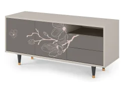 Mueble de TV - 125х56х41 cm - T7 - Cherry Blossom, Areia^ Móvel De Tv