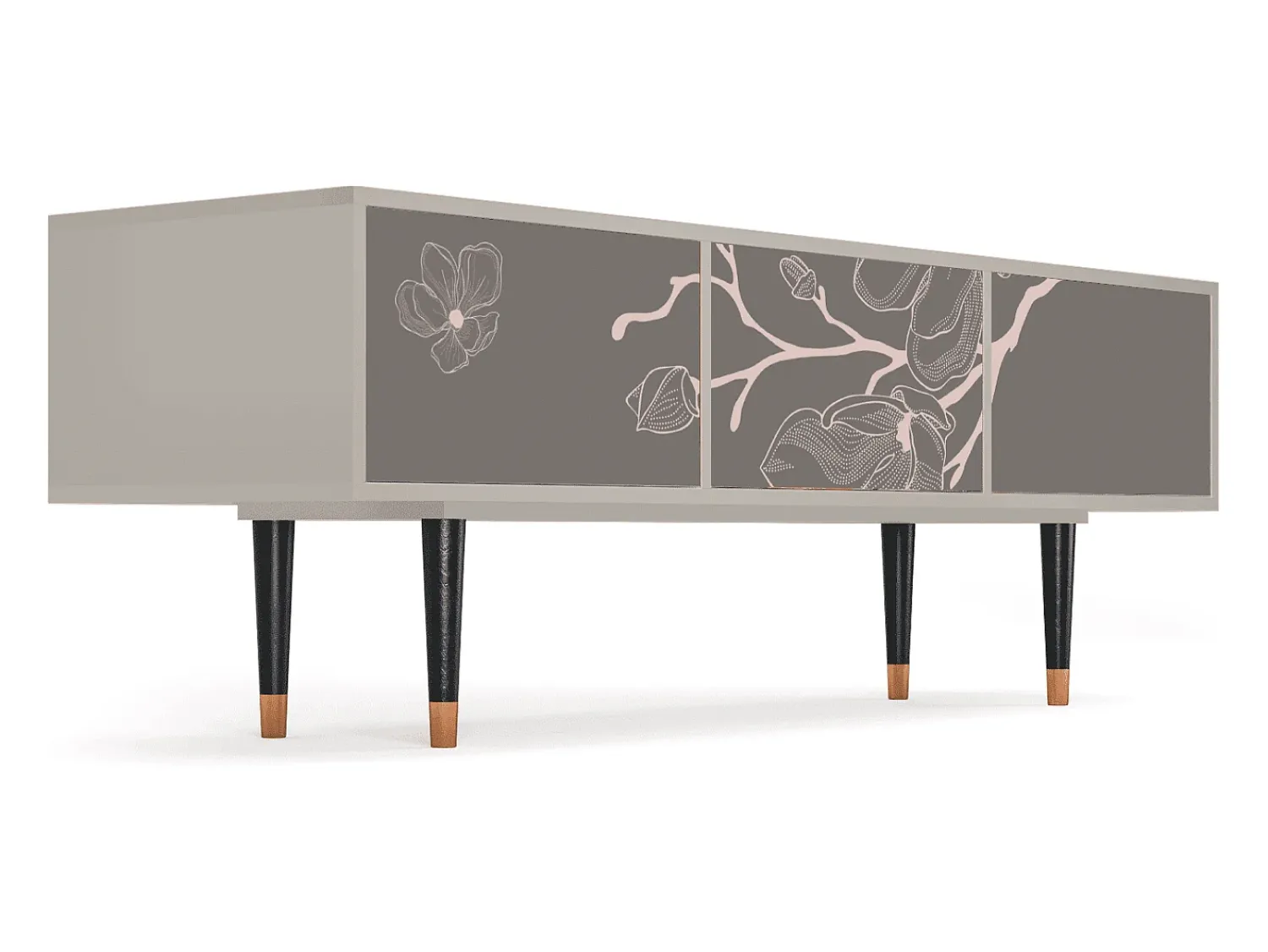 Sale Mueble de TV - 170х59х48 cm - T4 - Cherry Blossom, Areia Bege