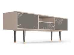 Mueble de TV - 170х59х41 cm - T6 - Cherry Blossom, Latte^ Móvel De Tv