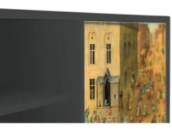Clearance Mueble de TV - 170х69х48 cm - T2 - Children Games, Antracite Cinza antracite