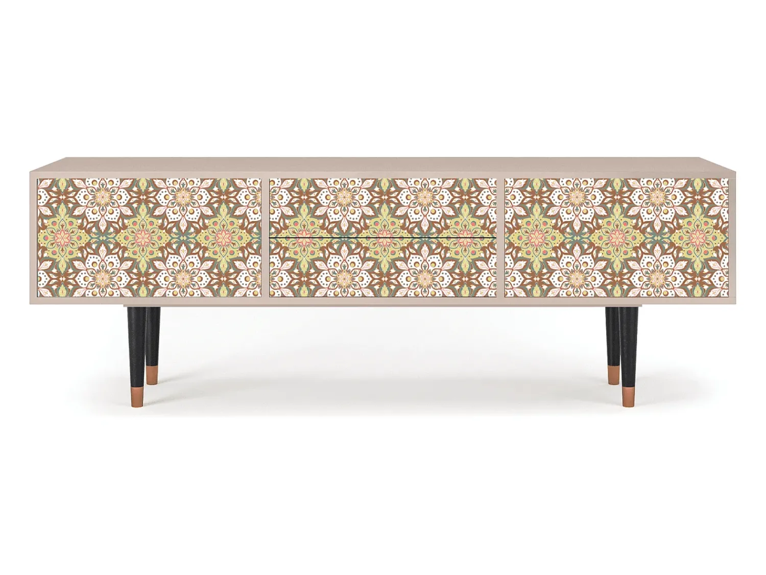 Móvel De Tv* Mueble de TV - 170х59х48 cm - T4 - Chinese Tea, Latte Bege