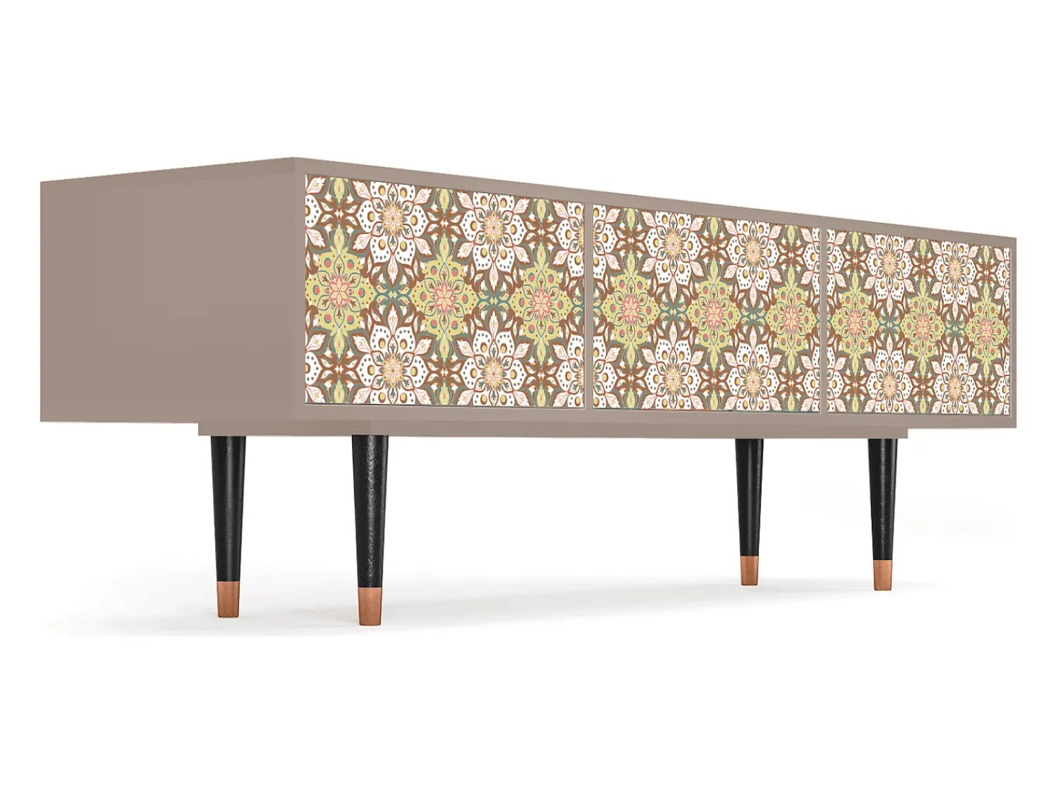 Móvel De Tv* Mueble de TV - 170х59х48 cm - T4 - Chinese Tea, Latte Bege