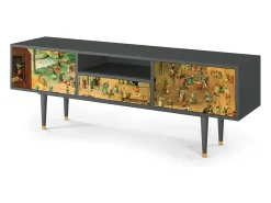 Mueble de TV - 170х59х41 cm - T6 - Children Games, Antracite^ Móvel De Tv