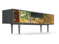 Mueble de TV - 170х59х41 cm - T6 - Children Games, Antracite^ Móvel De Tv
