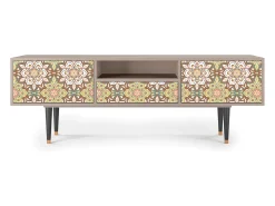 Mueble de TV - 170х59х41 cm - T6 - Chinese Tea, Latte^ Móvel De Tv