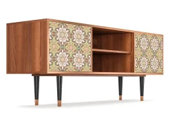 Móvel De Tv| Mueble de TV - 170х69х48 cm - T2 - Chinese Tea, Nogueira Castanho