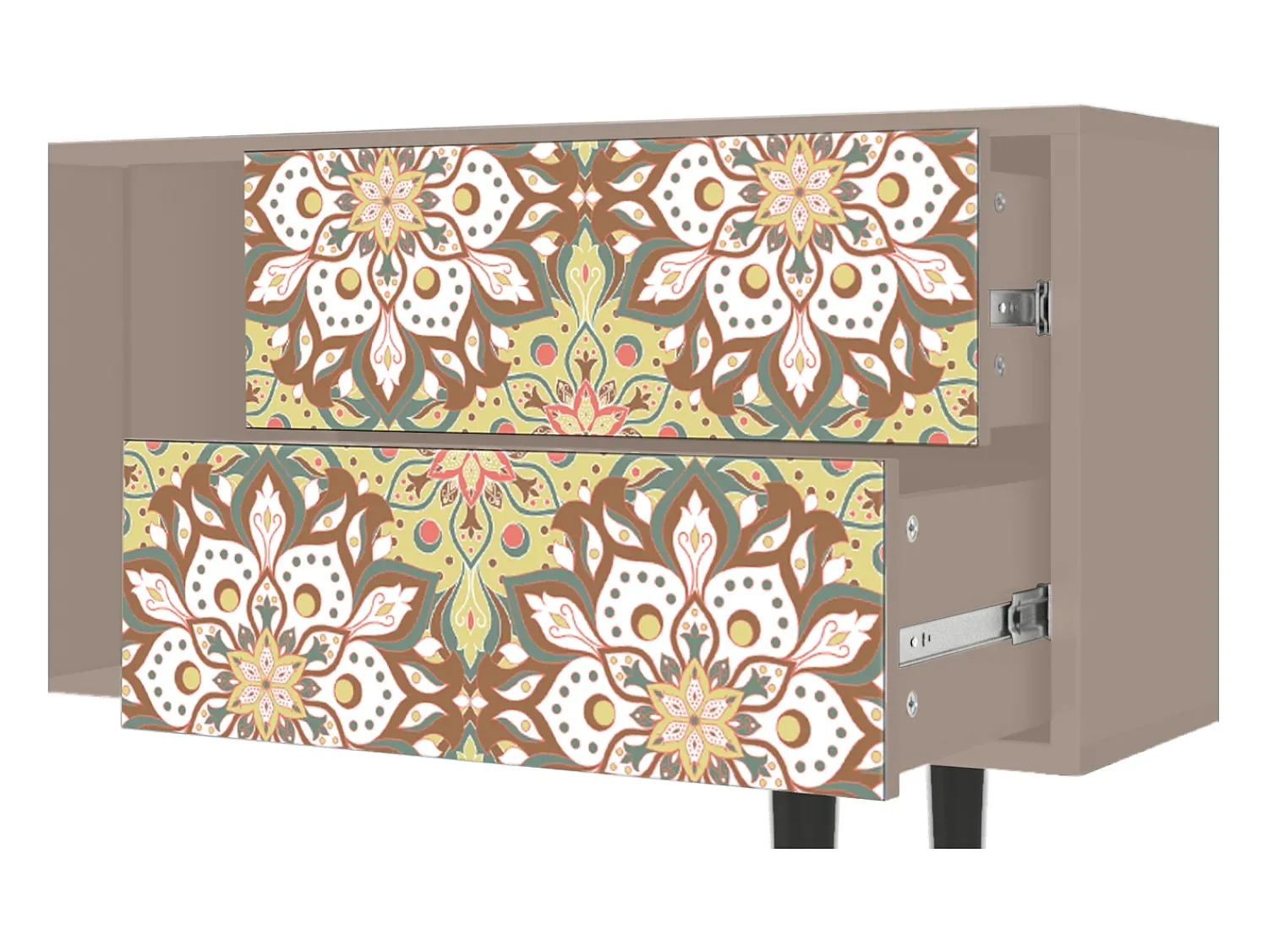 Mueble de TV - 170х69х48 cm - T1 - Chinese Tea, Latte^ Móvel De Tv