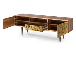 Discount Mueble de TV - 170х59х41 cm - T6 - Children Games, Nogueira Castanho