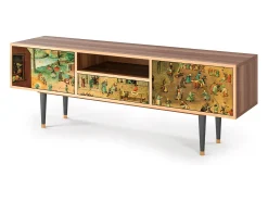 Discount Mueble de TV - 170х59х41 cm - T6 - Children Games, Nogueira Castanho