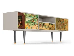 Móvel De Tv* Mueble de TV - 170х59х41 cm - T6 - Children Games, Areia Bege
