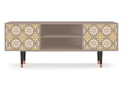 Móvel De Tv| Mueble de TV - 170х69х48 cm - T2 - Chinese Tea, Latte Bege