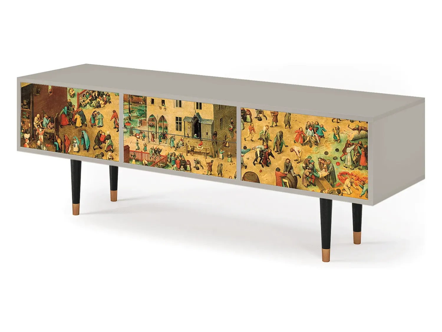 Mueble de TV - 170х59х48 cm - T4 - Children Games, Areia^ Móvel De Tv
