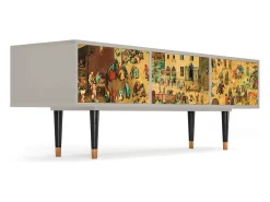 Mueble de TV - 170х59х48 cm - T4 - Children Games, Areia^ Móvel De Tv