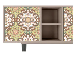 Mueble de TV - 150х69х41 cm - T5 - Chinese Tea, Latte^ Móvel De Tv