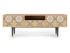 Móvel De Tv| Mueble de TV - 170х59х41 cm - T6 - Chinese Tea, Nogueira Castanho