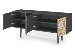 Mueble de TV - 150х69х41 cm - T5 - Chinese Tea, Antracite^ Móvel De Tv