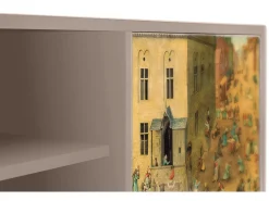Clearance Mueble de TV - 170х69х48 cm - T2 - Children Games, Latte Bege