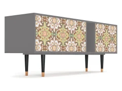 Outlet Mueble de TV - 170х69х48 cm - T1 - Chinese Tea, Cinza Cinzento