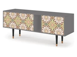Outlet Mueble de TV - 170х69х48 cm - T1 - Chinese Tea, Cinza Cinzento
