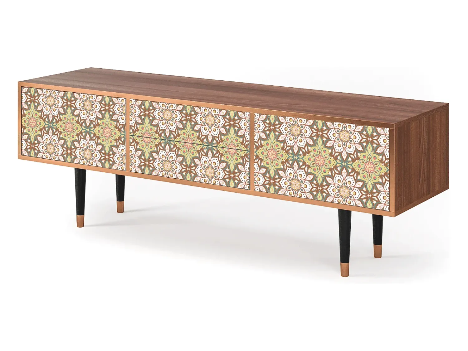 Mueble de TV - 170х59х48 cm - T4 - Chinese Tea, Nogueira^ Móvel De Tv