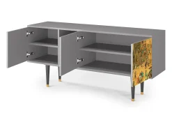 Mueble de TV - 150х69х41 cm - T5 - Children Games, Cinza^ Móvel De Tv