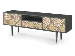 Hot Mueble de TV - 170х59х41 cm - T6 - Chinese Tea, Antracite Cinza antracite