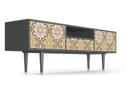Hot Mueble de TV - 170х59х41 cm - T6 - Chinese Tea, Antracite Cinza antracite