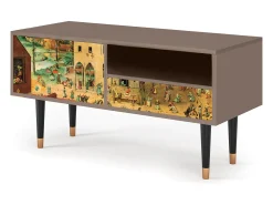 Móvel De Tv* Mueble de TV - 115х59х48 cm - T3 - Children Games, Latte Bege