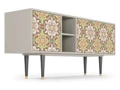 Móvel De Tv* Mueble de TV - 150х69х41 cm - T5 - Chinese Tea, Areia Bege