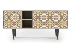 Móvel De Tv* Mueble de TV - 150х69х41 cm - T5 - Chinese Tea, Areia Bege