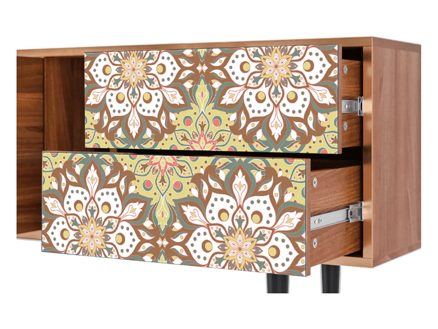 Best Mueble de TV - 170х69х48 cm - T1 - Chinese Tea, Nogueira Castanho