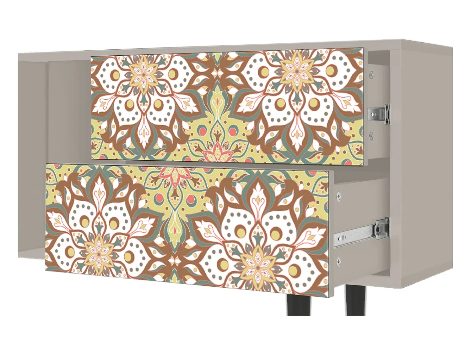 Mueble de TV - 170х69х48 cm - T1 - Chinese Tea, Areia^ Móvel De Tv