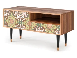 Sale Mueble de TV - 115х59х48 cm - T3 - Chinese Tea, Nogueira Castanho