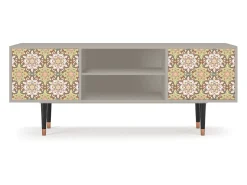 Móvel De Tv| Mueble de TV - 170х69х48 cm - T2 - Chinese Tea, Areia Bege