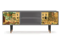 Clearance Mueble de TV - 170х69х48 cm - T2 - Children Games, Cinza Cinzento