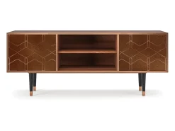 Best Mueble de TV - 170х69х48 cm - T2 - Chocolate Bar, Nogueira Castanho